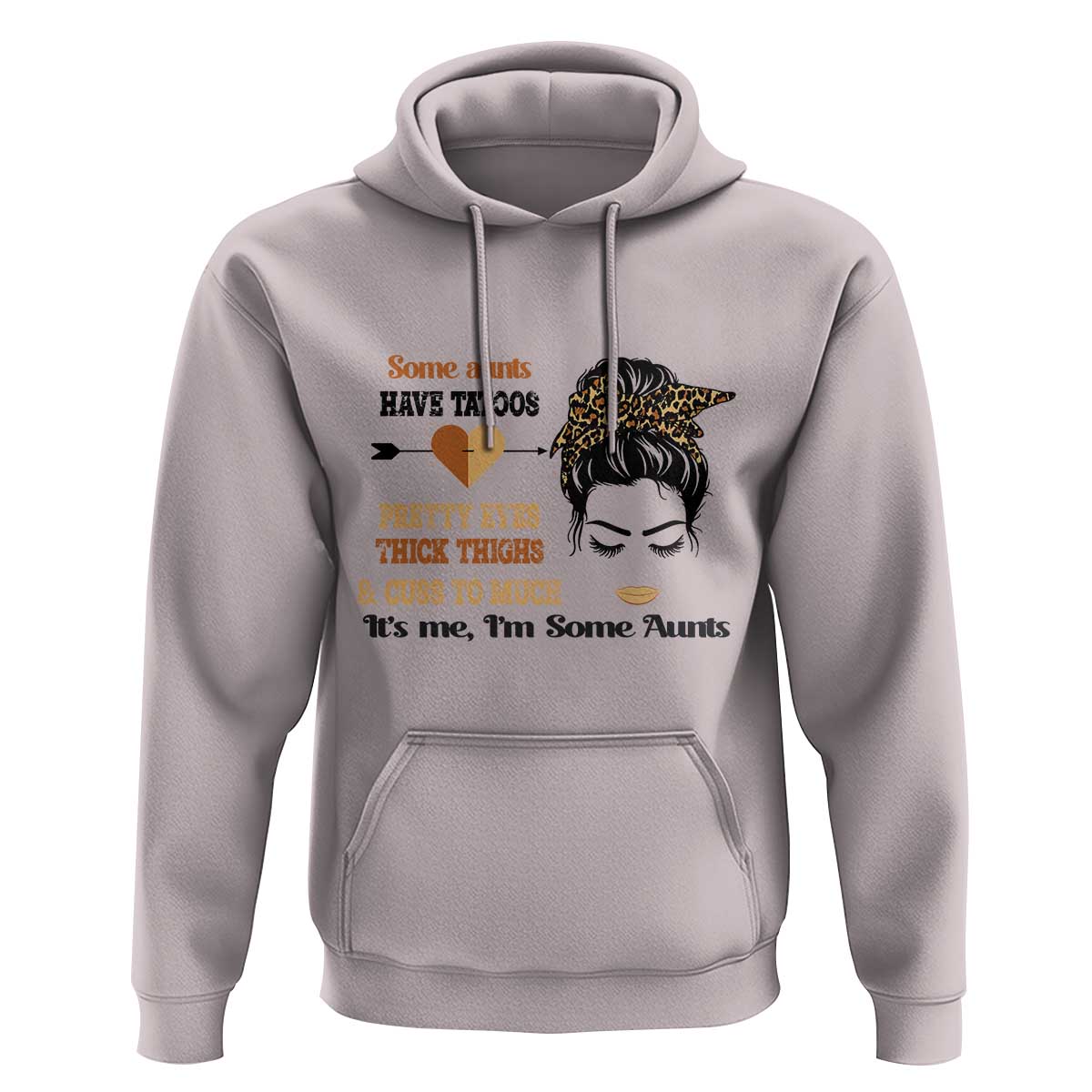 Funny Auntie Hoodie Some Aunts Cuss Too Much - Wonder Print Shop