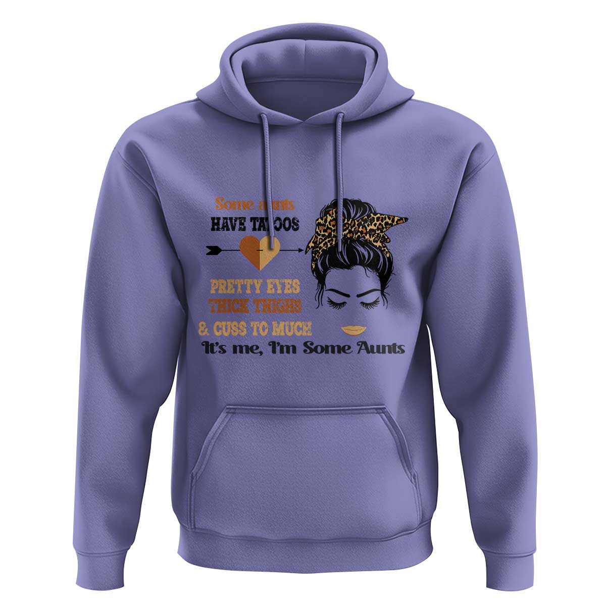Funny Auntie Hoodie Some Aunts Cuss Too Much - Wonder Print Shop