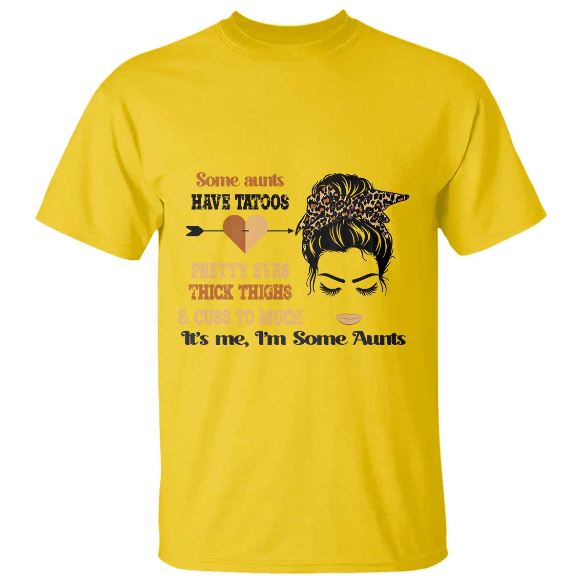 Funny Auntie T Shirt Some Aunts Cuss Too Much - Wonder Print Shop