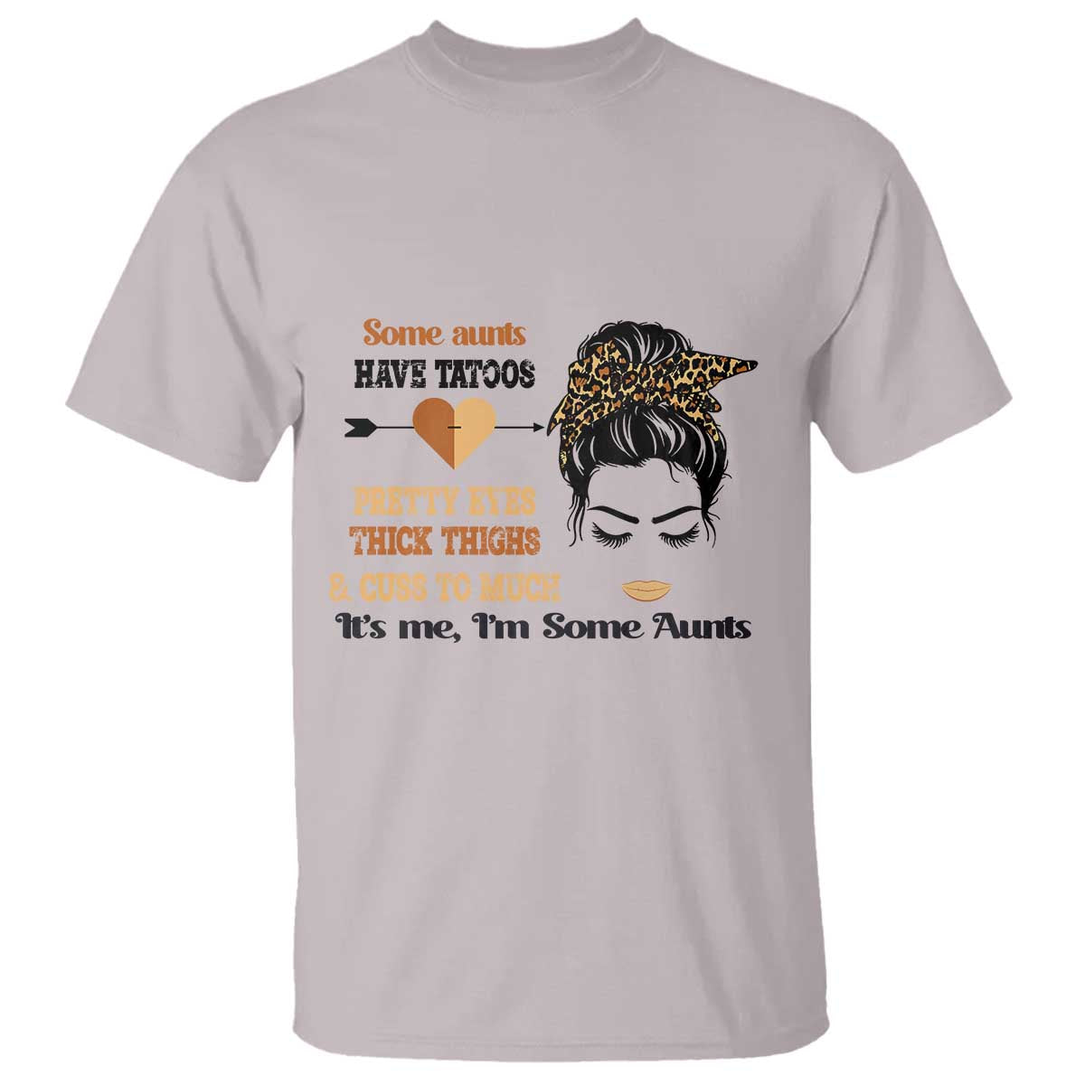 Funny Auntie T Shirt Some Aunts Cuss Too Much - Wonder Print Shop