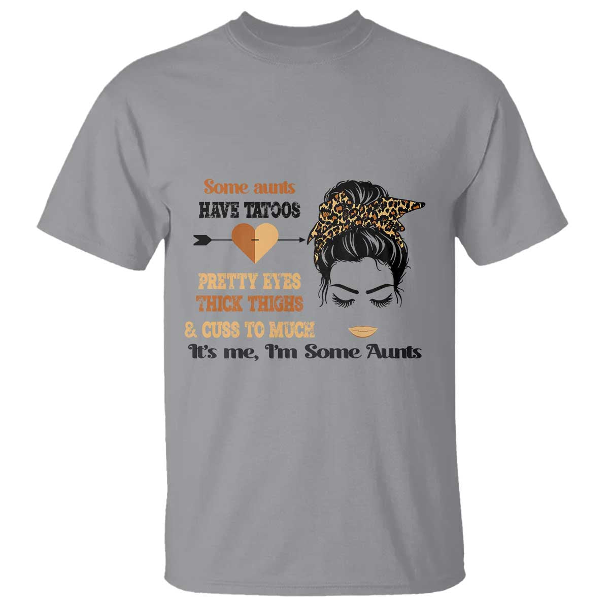 Funny Auntie T Shirt Some Aunts Cuss Too Much - Wonder Print Shop