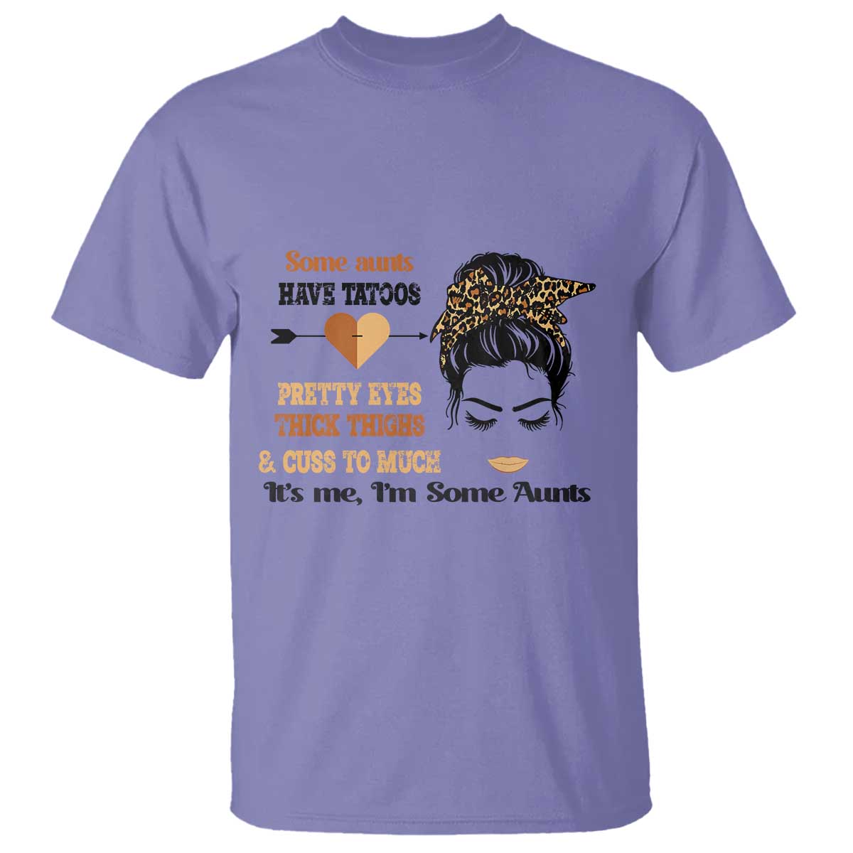 Funny Auntie T Shirt Some Aunts Cuss Too Much - Wonder Print Shop