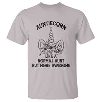 Aunt Unicorn T Shirt Aunticorn Like A Normal Aunt Only More Awesome - Wonder Print Shop