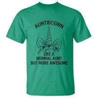 Aunt Unicorn T Shirt Aunticorn Like A Normal Aunt Only More Awesome - Wonder Print Shop