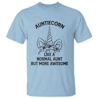 Aunt Unicorn T Shirt Aunticorn Like A Normal Aunt Only More Awesome - Wonder Print Shop