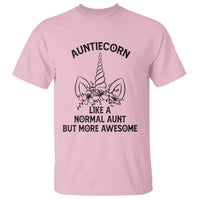 Aunt Unicorn T Shirt Aunticorn Like A Normal Aunt Only More Awesome - Wonder Print Shop