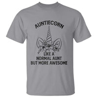 Aunt Unicorn T Shirt Aunticorn Like A Normal Aunt Only More Awesome - Wonder Print Shop