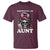Funny Aunt T Shirt Someone's Cool Ass Auntie Skull Coffee - Wonder Print Shop