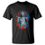 Funny Statue Of Liberty Baseball T Shirt 4th Of July Sport Bat American - Wonder Print Shop