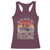 Funny On The 4th Of July Boats Hoes And Freedom Racerback Tank Top - Wonder Print Shop