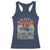 Funny On The 4th Of July Boats Hoes And Freedom Racerback Tank Top - Wonder Print Shop