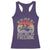 Funny On The 4th Of July Boats Hoes And Freedom Racerback Tank Top - Wonder Print Shop