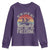 Funny On The 4th Of July Boats Hoes And Freedom Youth Sweatshirt - Wonder Print Shop