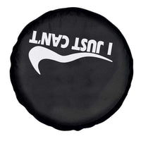 Funny I Just Cant Spare Tire Cover Sarcastic Motivation Con Baffo - Wonder Print Shop