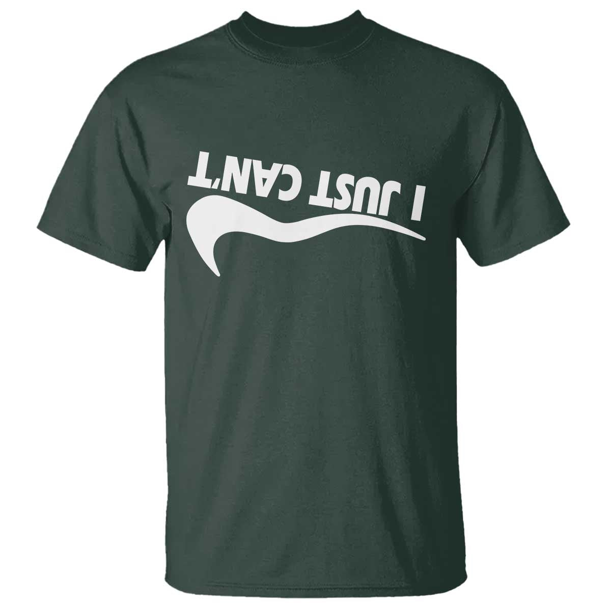 Funny I Just Cant T Shirt Sarcastic Motivation Con Baffo - Wonder Print Shop