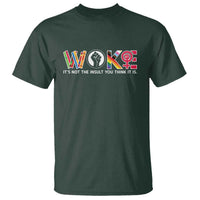 Woke It's Not The Insult You Think It Is T Shirt Feminist Social Justice - Wonder Print Shop