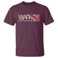 Woke It's Not The Insult You Think It Is T Shirt Feminist Social Justice - Wonder Print Shop