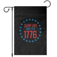 Funny Dump Him Like It's 1776 Garden Flag Stars Political Sattire - Wonder Print Shop
