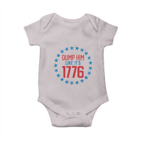 Funny Dump Him Like It's 1776 Baby Onesie Stars Political Sattire - Wonder Print Shop