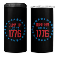 Funny Dump Him Like It's 1776 4 in 1 Can Cooler Tumbler Stars Political Sattire - Wonder Print Shop