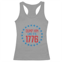 Funny Dump Him Like It's 1776 Racerback Tank Top Stars Political Sattire - Wonder Print Shop