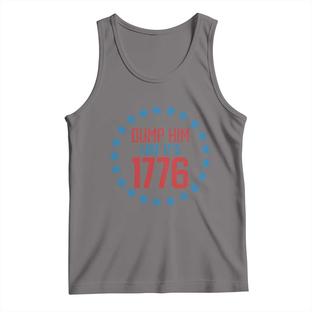 Funny Dump Him Like It's 1776 Tank Top Stars Political Sattire - Wonder Print Shop