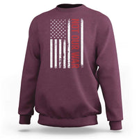 Not Our War Vintage American Flag Sweatshirt Pacifists Peace - Wonder Print Shop