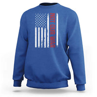 Not Our War Vintage American Flag Sweatshirt Pacifists Peace - Wonder Print Shop