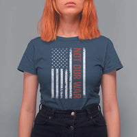 Not Our War Vintage American Flag T Shirt For Women Pacifists Peace - Wonder Print Shop