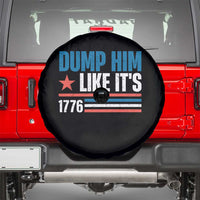 Funny Dump Him Like It's 1776 Spare Tire Cover Star And Stripes - Wonder Print Shop