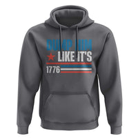 Funny Dump Him Like It's 1776 Hoodie Star And Stripes - Wonder Print Shop