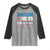 Funny Dump Him Like It's 1776 Raglan Shirt Star And Stripes - Wonder Print Shop