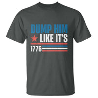 Funny Dump Him Like It's 1776 T Shirt Star And Stripes - Wonder Print Shop
