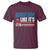 Funny Dump Him Like It's 1776 T Shirt Star And Stripes - Wonder Print Shop