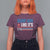 Funny Dump Him Like It's 1776 T Shirt For Women Star And Stripes - Wonder Print Shop
