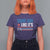 Funny Dump Him Like It's 1776 T Shirt For Women Star And Stripes - Wonder Print Shop
