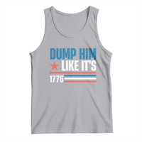 Funny Dump Him Like It's 1776 Tank Top Star And Stripes - Wonder Print Shop