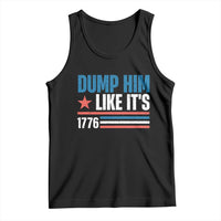 Funny Dump Him Like It's 1776 Tank Top Star And Stripes - Wonder Print Shop
