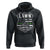 Funny Lawn Enforcement Hoodie Gardening Lawn Mower American Flag - Wonder Print Shop