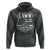 Funny Lawn Enforcement Hoodie Gardening Lawn Mower American Flag - Wonder Print Shop