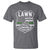 Funny Lawn Enforcement T Shirt Gardening Lawn Mower American Flag - Wonder Print Shop