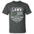 Funny Lawn Enforcement T Shirt Gardening Lawn Mower American Flag - Wonder Print Shop