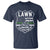 Funny Lawn Enforcement T Shirt Gardening Lawn Mower American Flag - Wonder Print Shop