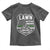 Funny Lawn Enforcement Toddler T Shirt Gardening Lawn Mower American Flag - Wonder Print Shop