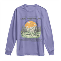 When A Foreigner Resides Among You In Your Land Do Not Mistreat Them Long Sleeve Shirt Bible Verse - Wonder Print Shop
