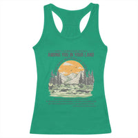 When A Foreigner Resides Among You In Your Land Do Not Mistreat Them Racerback Tank Top Bible Verse - Wonder Print Shop