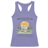 When A Foreigner Resides Among You In Your Land Do Not Mistreat Them Racerback Tank Top Bible Verse - Wonder Print Shop