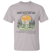 When A Foreigner Resides Among You In Your Land Do Not Mistreat Them T Shirt Bible Verse - Wonder Print Shop