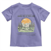 When A Foreigner Resides Among You In Your Land Do Not Mistreat Them Toddler T Shirt Bible Verse - Wonder Print Shop
