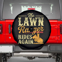 Funny The Lawn Ranger Rides Again Spare Tire Cover Lawn Tractor Mowing Western Cowboy - Wonder Print Shop